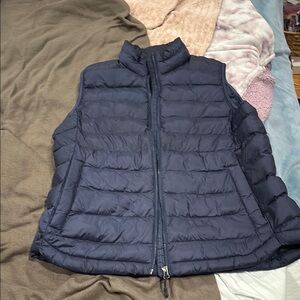 Navy Puffer Vest
